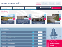 Tablet Screenshot of drazobnaspolocnost.sk